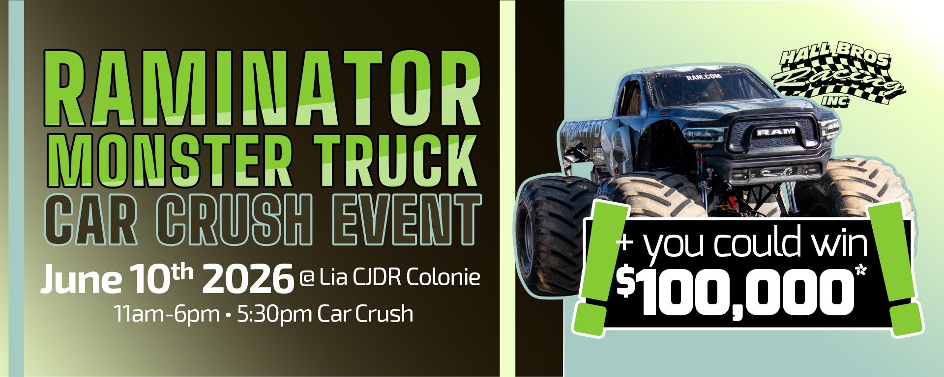 raminator monster truck event