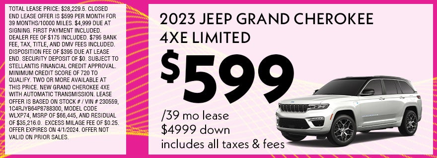 grand cherokee 4xe lease special