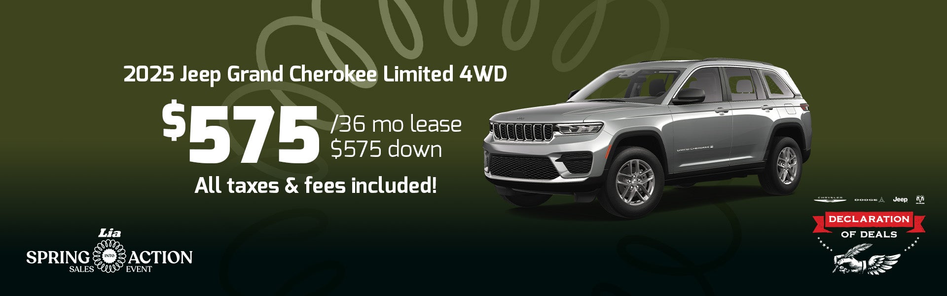 grand cherokee lease special