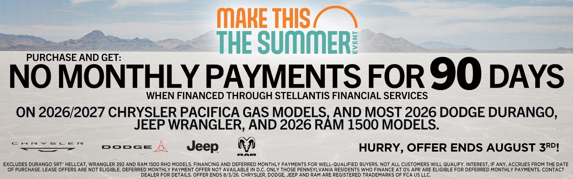 No Payments for 90 Days
